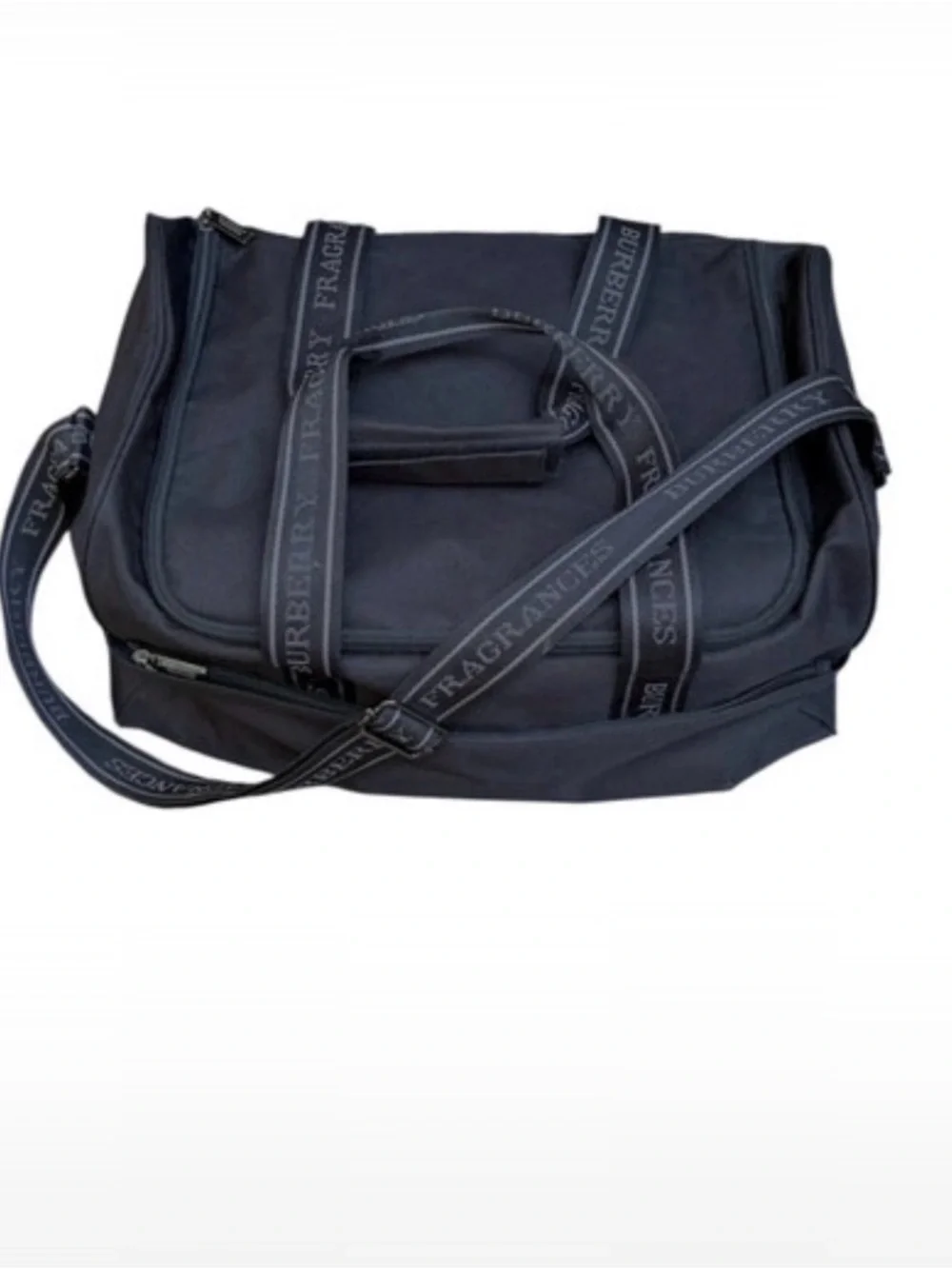 Burberry Fragrances Black Travel Duffle / Weekender Bag